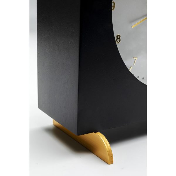 KARE-53207-detail-a-1400x1400 Часы настольные Kian, коллекция "Киан" 12*13*12, МДФ, Алюминий, АБС-пластик, Черный — изображение 3