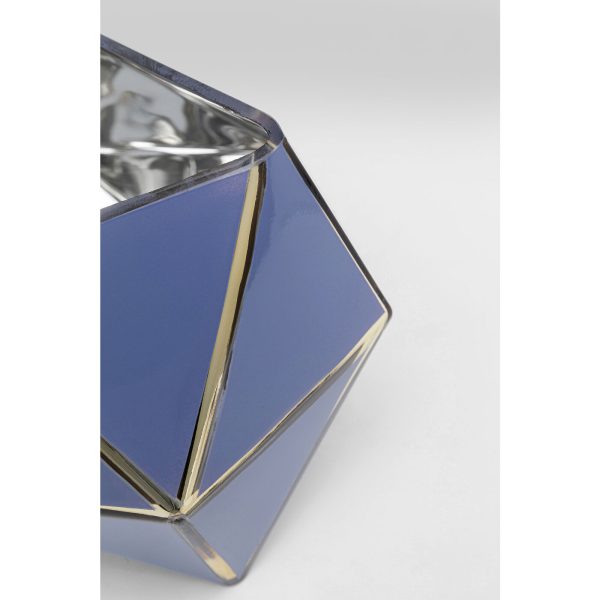 Ваза Art Pastel, коллекция "Арт-пастель" 19*14*19, Стекло, Синий — изображение 2