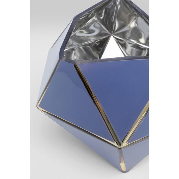 Ваза Art Pastel, коллекция "Арт-пастель" 19*14*19, Стекло, Синий — изображение 3