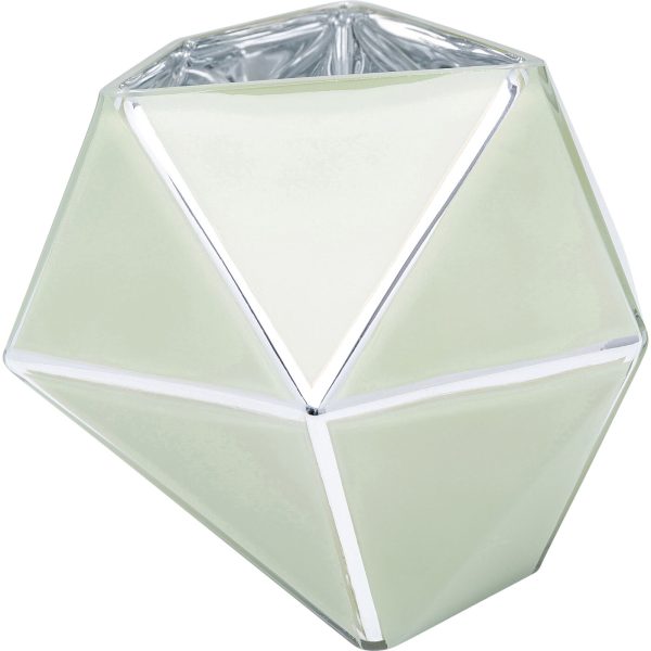 Ваза Art Pastel, коллекция "Арт-пастель" 19*14*19, Стекло, Серебряный — изображение 4