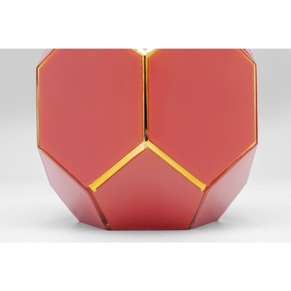 Ваза Art Pastel, коллекция "Арт-пастель" 18*17*18, Стекло, Красный — изображение 4