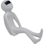 Статуэтка Ufo, коллекция "НЛО" 20*54*40, Полирезин, Белый