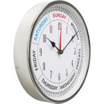 Часы настенные Barometer, коллекция "Барометр" 30*30*4, Сталь, Бумага, Серебряный — изображение 2