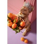 Статуэтка Corgi, коллекция "Корги" 30*37*50, Полирезин, Золотой — изображение 4