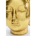 Статуэтка Head Divinity, коллекция "Голова божества" 24*39*24, Полирезин, Золотой — изображение 3