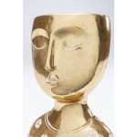 Статуэтка Head, коллекция "Голова" 10*15*19, Полирезин, Золотой — изображение 3