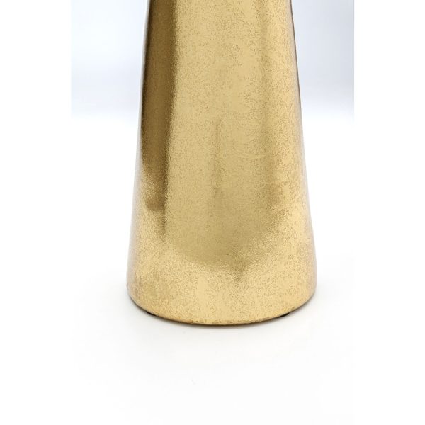 Ваза Flowers, коллекция "Цветы" 20*20*41, Полирезин, Золотой — изображение 3