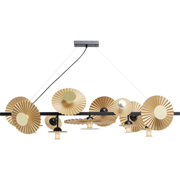 KARE-53389-1400x1400 Люстра Sole, коллекция "Солнце" 140*150*28, Сталь, Золотой — изображение 1