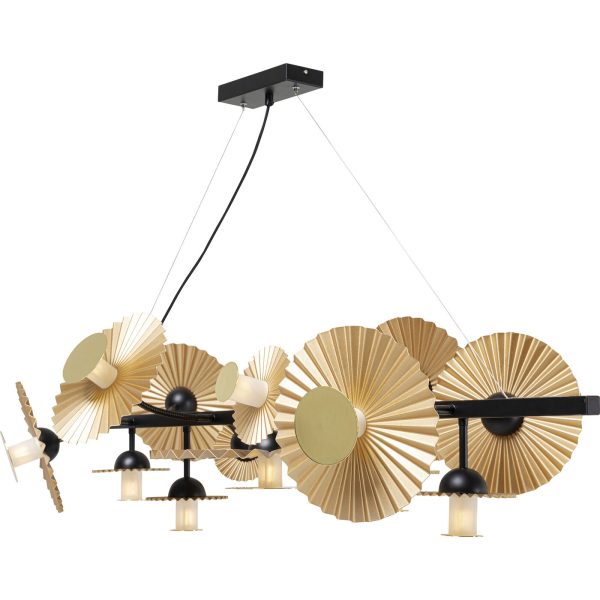 KARE-53389-master-30-1400x1400 Люстра Sole, коллекция "Солнце" 140*150*28, Сталь, Золотой — изображение 2
