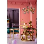 Люстра Atomic balls, коллекция "Атомные шары" 74*130*74, Сталь, Стекло, Черный, Золотой — изображение 3