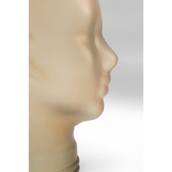 Предмет декоративный Head, коллекция "Голова" 21*29*21, Стекло, Коричневый — изображение 4