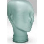 Предмет декоративный Head, коллекция "Голова" 21*29*21, Стекло, Голубой — изображение 4