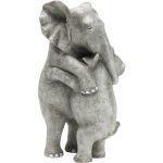 Статуэтка Elephants, коллекция "Слоны" 22*36*15, Полирезин, Серый — изображение 3