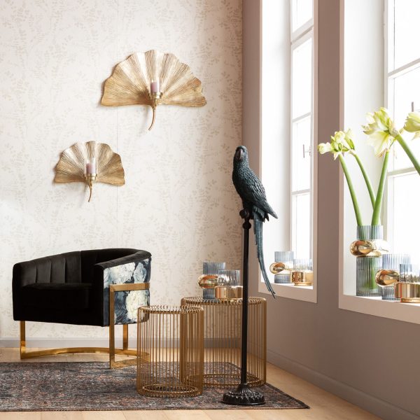 Предмет декоративный Parrot, коллекция "Попугай" 23*116*25, Полирезин, Синий — изображение 4