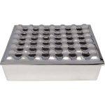 Пепельница Soho, коллекция "Сохо" 25*7*25, Алюминий, Серебряный — изображение 4