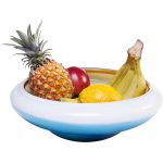 Чаша Sunday, коллекция "Воскресенье" 30*10*30, Стекло, Белый, Голубой — изображение 3