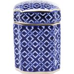 Емкость Mosaico, коллекция "Мозаика", ручная работа 12*16*12, Керамика, Синий