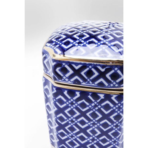 Емкость Mosaico, коллекция "Мозаика", ручная работа 12*16*12, Керамика, Синий — изображение 2