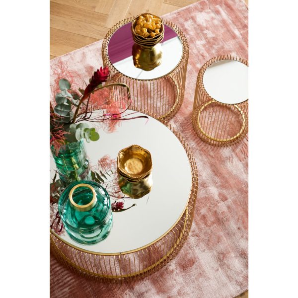 Ваза Positano, коллекция "Позитано" 23*21*23, Стекло, Латунь, Зеленый — изображение 4