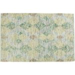 Ковер Grasshopper, коллекция "Кузнечик", ручная работа 240*1*170, Шерсть, Полиэстер, Хлопок, Зеленый