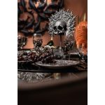 Бокал для красного вина Night Sky, коллекция "Ночное небо" 9*24*9, Стекло, Бесцветный, Черный — изображение 2