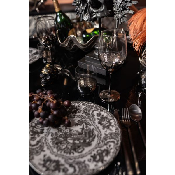 Стакан Night Sky, коллекция "Ночное небо" 8*10*8, Стекло, Бесцветный, Черный — изображение 2