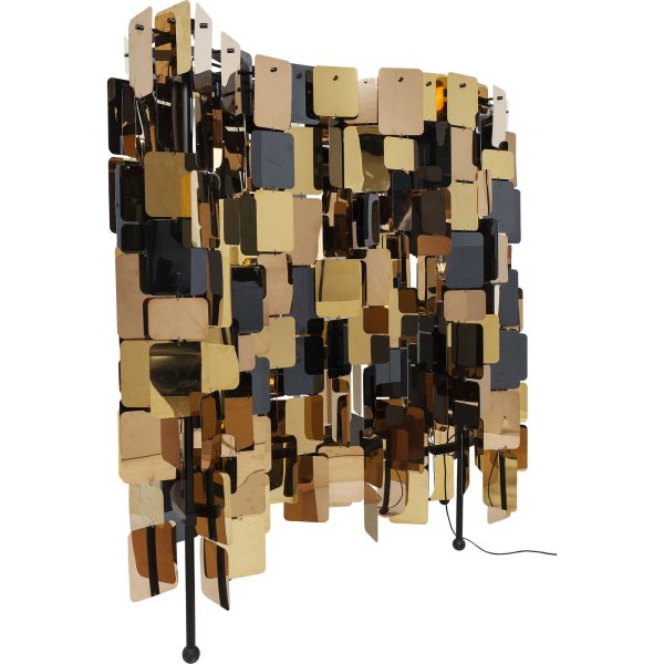 Торшер City Nights, коллекция "Городские Ночи" 190*180*70, Нержавеющая сталь, Сталь, Золотой — изображение 2