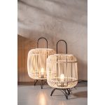 Лампа настольная Bamboo, коллекция "Бамбук" 34*62*34, Ротанг, Сталь, Коричневый — изображение 4