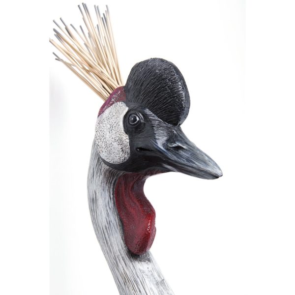 Украшение настенное Shadoof, коллекция "Журавль" 11*36*12, Полирезин, Белый — изображение 2