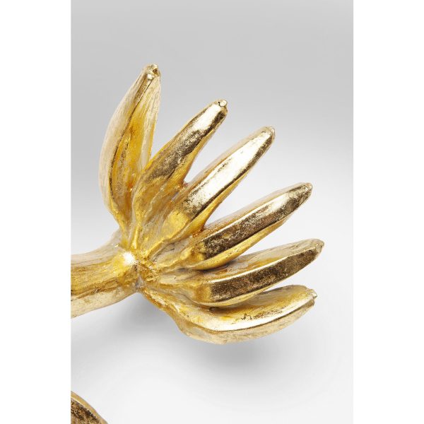 Предмет декоративный Banana Tree, коллекция "Банановое дерево" 55*25*27, Полирезин, Золотой — изображение 4