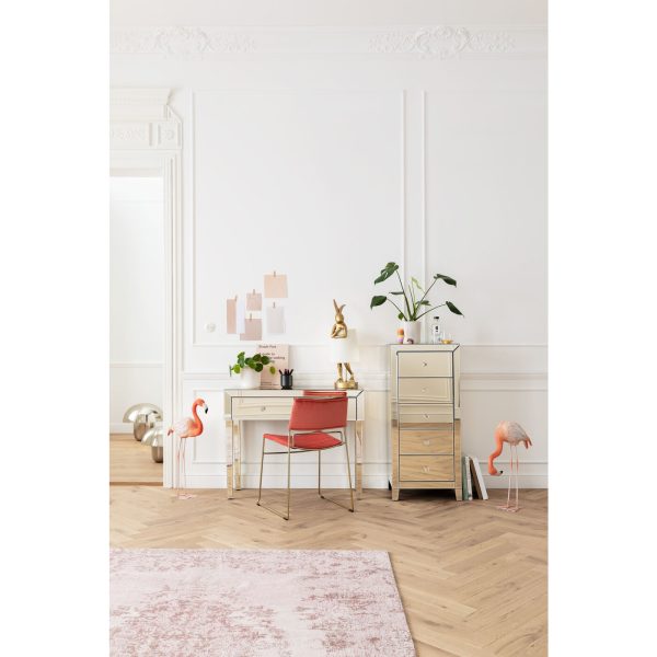 Статуэтка Flamingo, коллекция "Фламинго" 34*75*16, Сталь, Полирезин, Розовый — изображение 2