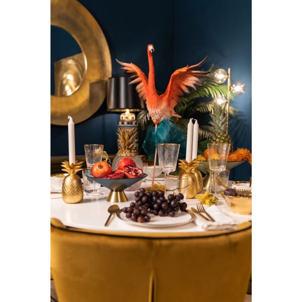 Статуэтка Flamingo, коллекция "Фламинго" 50*66*28, Сталь, Полирезин, Розовый — изображение 2