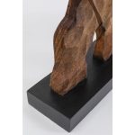 Предмет декоративный Elephant, коллекция "Слон" 52*56*10, Манго, Коричневый — изображение 4