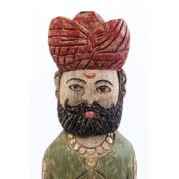 Статуэтка Indian Raja, коллекция "Индийский Раджа" 12*93*12, Манго, Мультиколор — изображение 3