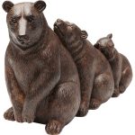 Статуэтка Bear Family, коллекция "Семья Медведей" 32*20*13, Полирезин, Коричневый — изображение 3