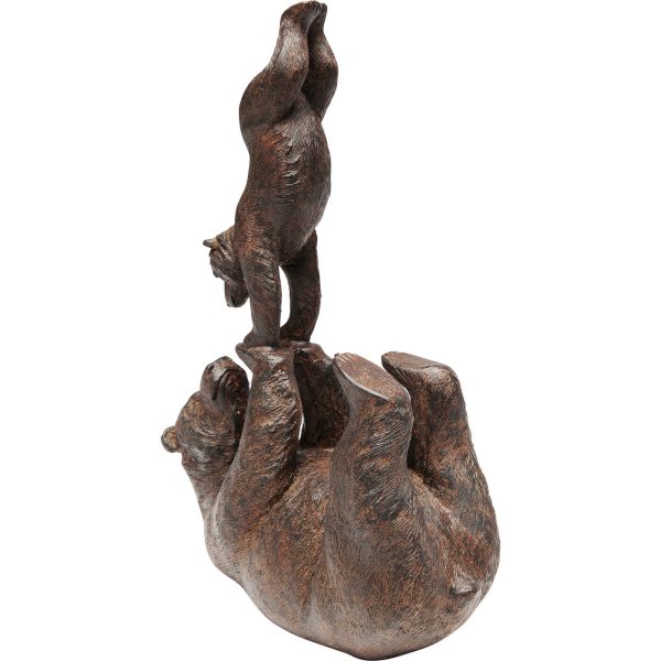 Статуэтка Bears, коллекция "Медвежата" 18*27*9, Полирезин, Коричневый — изображение 3