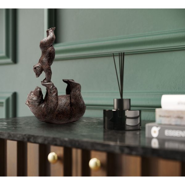 Статуэтка Bears, коллекция "Медвежата" 18*27*9, Полирезин, Коричневый — изображение 2