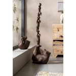 Статуэтка Bears, коллекция "Медвежата" 43*121*27, Полирезин, Коричневый — изображение 2