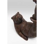 Статуэтка Bears, коллекция "Медвежата" 16*51*11, Полирезин, Коричневый — изображение 4