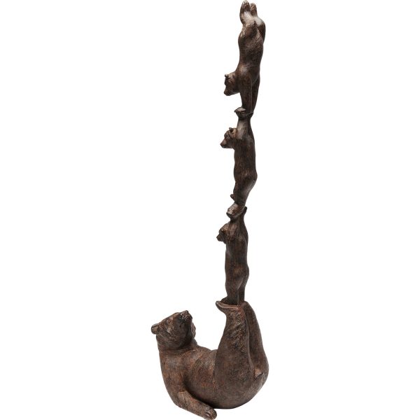 Статуэтка Bears, коллекция "Медвежата" 16*51*11, Полирезин, Коричневый — изображение 2