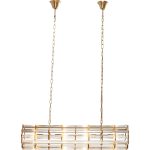 Люстра Firestarter, коллекция "Поджигатель" 100*24*24, Сталь, Стекло, Бесцветный