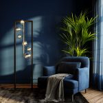 Торшер Balloon, коллекция "Воздушный Шар" 42*160*40, Сталь, Стекло, Черный — изображение 3