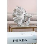 Статуэтка Fish, коллекция "Рыба" 34*37*14, Полирезин, Серебряный — изображение 4