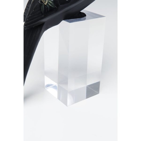 Статуэтка Parrot, коллекция "Попугай" 20*35*19, Полирезин, АБС-пластик, Черный — изображение 4