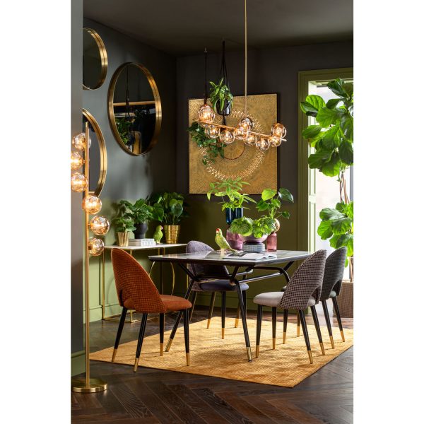 Стул мягкий Hudson, коллекция "Гудзон" 49*84*54, Полиэстер, Полиуретан, ДСП, Сталь, Зеленый — изображение 3