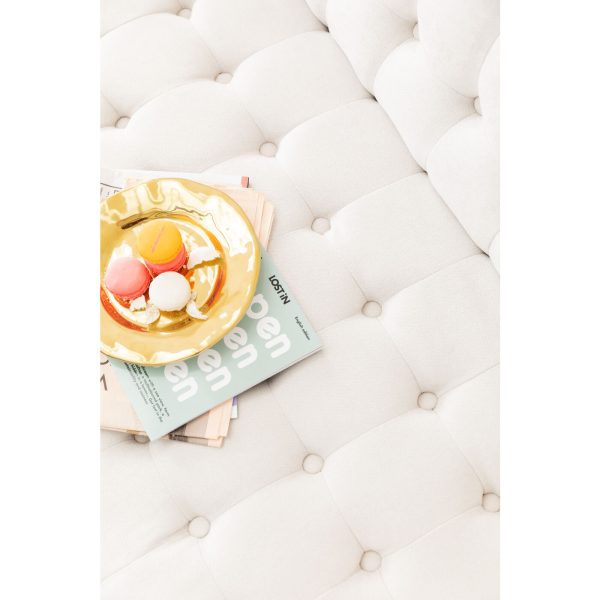 Диван-кровать Milchbar, коллекция "Молочный бар" 219*83*85, Полиуретан, ДВП, Каучуковое дерево, Бежевый — изображение 4