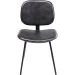 Стул Barber, коллекция "Барбер" 45*80*51, Полиуретан, Фанера, Сталь, Черный