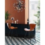 Стул барный Rusty, коллекция "Ржавый" 53*91*53, Искусственная кожа, Сталь, Полиуретан, Коричневый — изображение 2