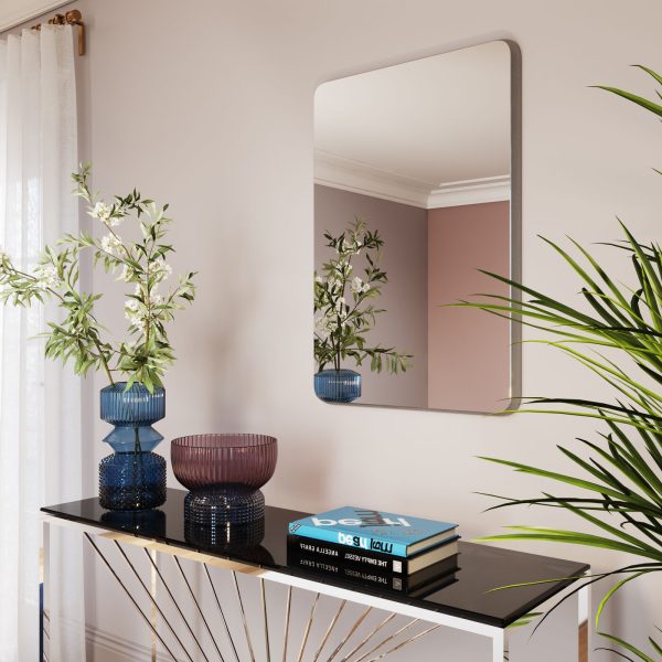 Зеркало Jetset, коллекция "Джетсет" 63*93*4, Зеркальное стекло, МДФ, Бесцветный — изображение 2