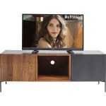 Тумба под ТВ Phoenix, коллекция "Феникс" 150*56*45, Сталь, Дуб, Коричневый